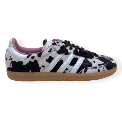 ADIDAS SAMBA OG COW PRINT SNEAKER BROWN UK10 | UK 10, Brown