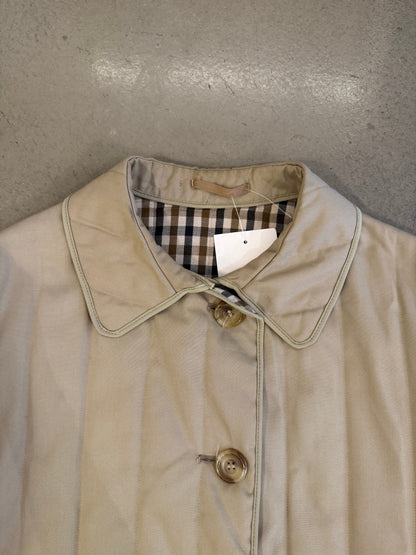 Aquascutum Quilted Trench Coat