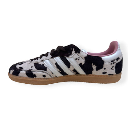 ADIDAS SAMBA OG COW PRINT SNEAKER BROWN UK10 | UK 10, Brown