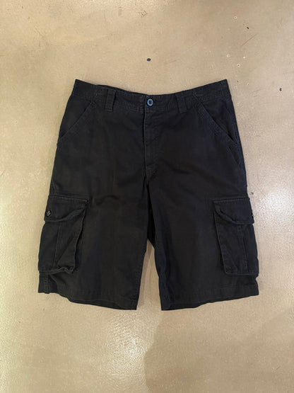 Southpole Black Cargo Shorts