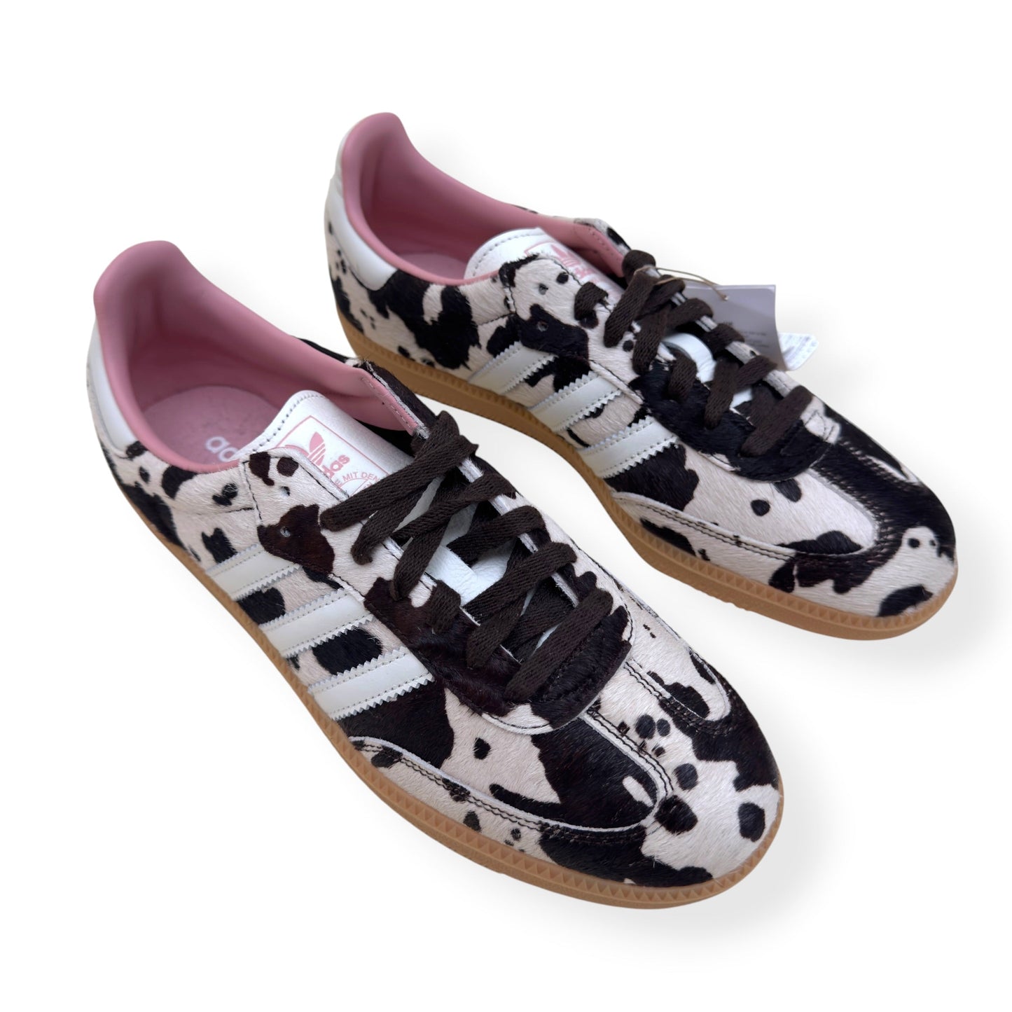 ADIDAS SAMBA OG COW PRINT SNEAKER BROWN UK10 | UK 10, Brown