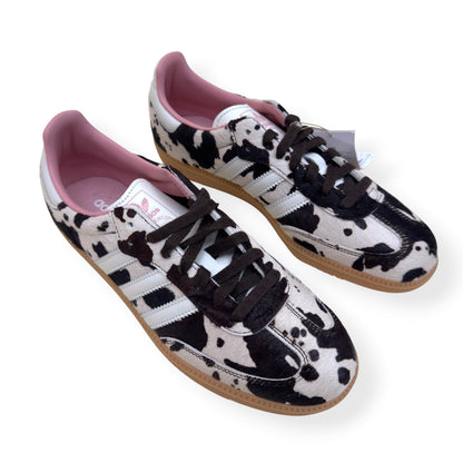 ADIDAS SAMBA OG COW PRINT SNEAKER BROWN UK10 | UK 10, Brown