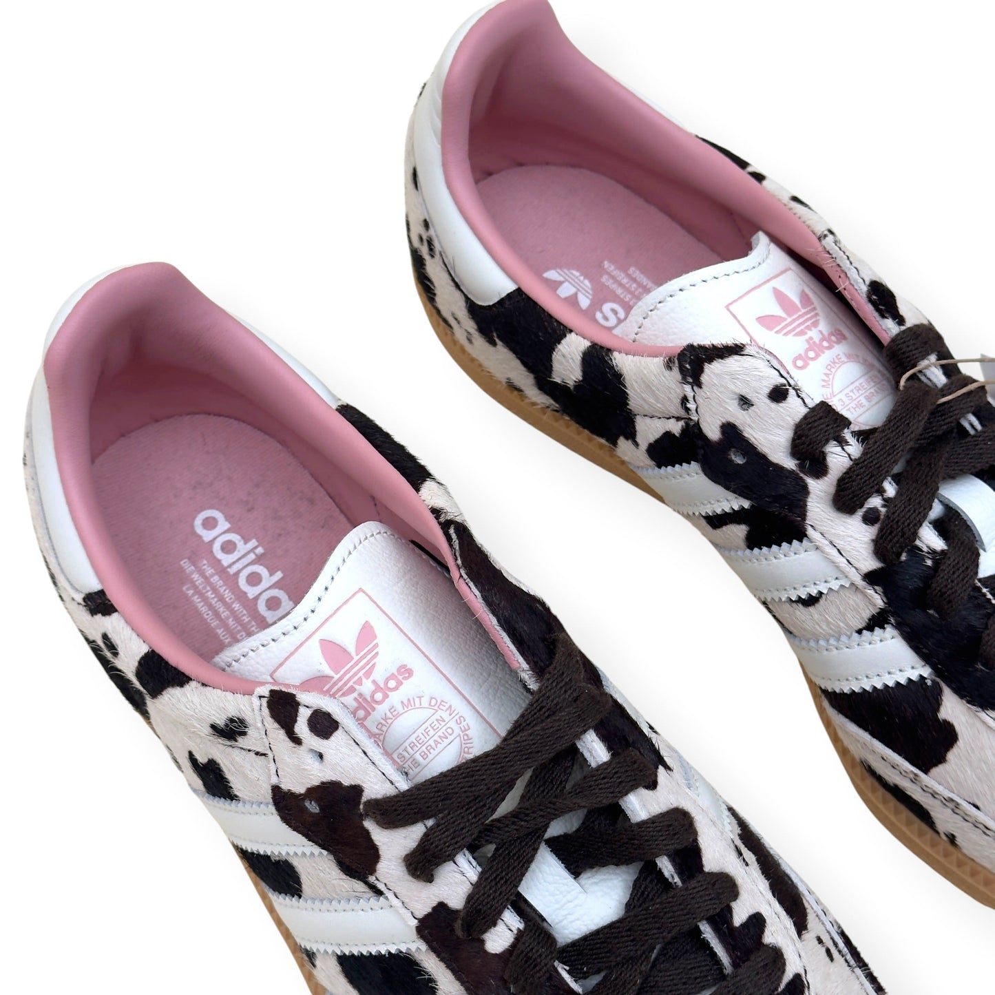 ADIDAS SAMBA OG COW PRINT SNEAKER BROWN UK10 | UK 10, Brown