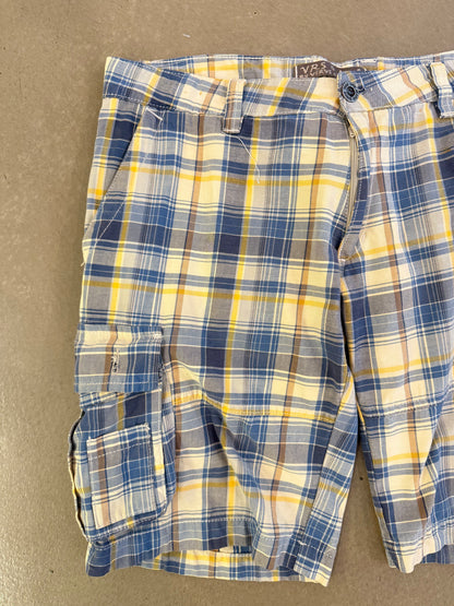 Cargo Style Checked Shorts