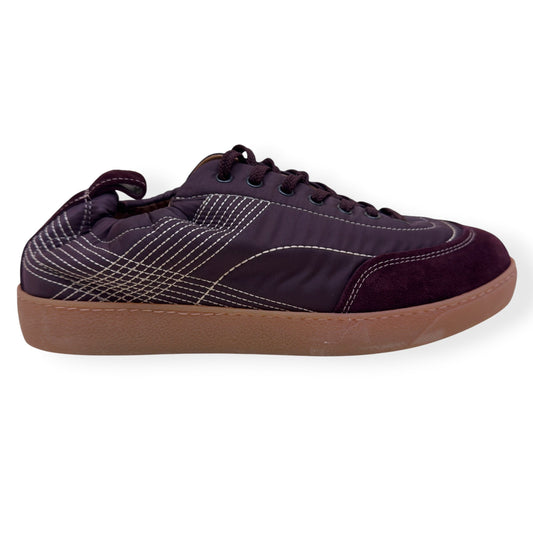 DRIES VAN NOTEN NEW CASSETTA SNEAKER BORDEAUX 44 / UK10 | UK 10, Bordeaux