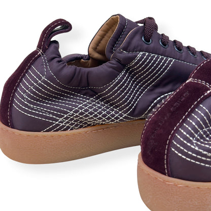 DRIES VAN NOTEN NEW CASSETTA SNEAKER BORDEAUX 44 / UK10 | UK 10, Bordeaux