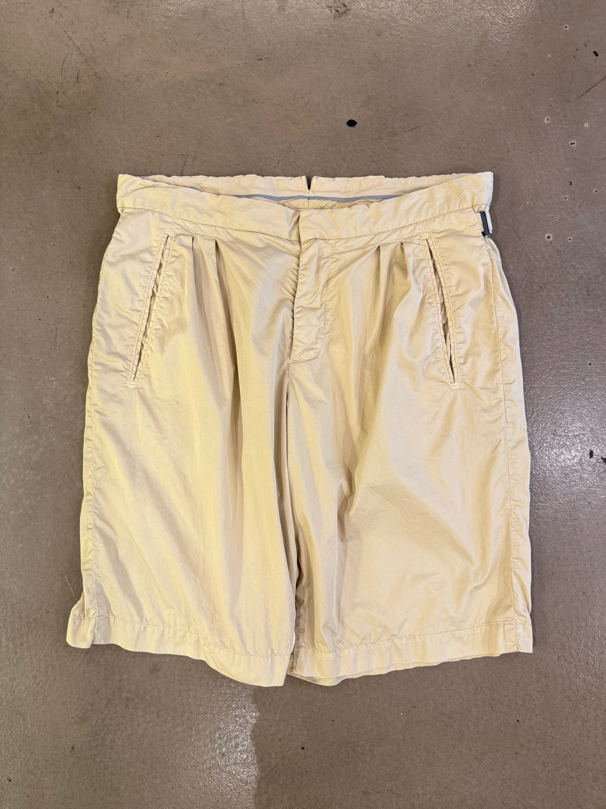 S/S 2010 C.P. Company Belted Detail Beige Shorts | W33, Beige