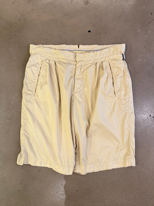 S/S 2010 C.P. Company Belted Detail Beige Shorts | W33, Beige