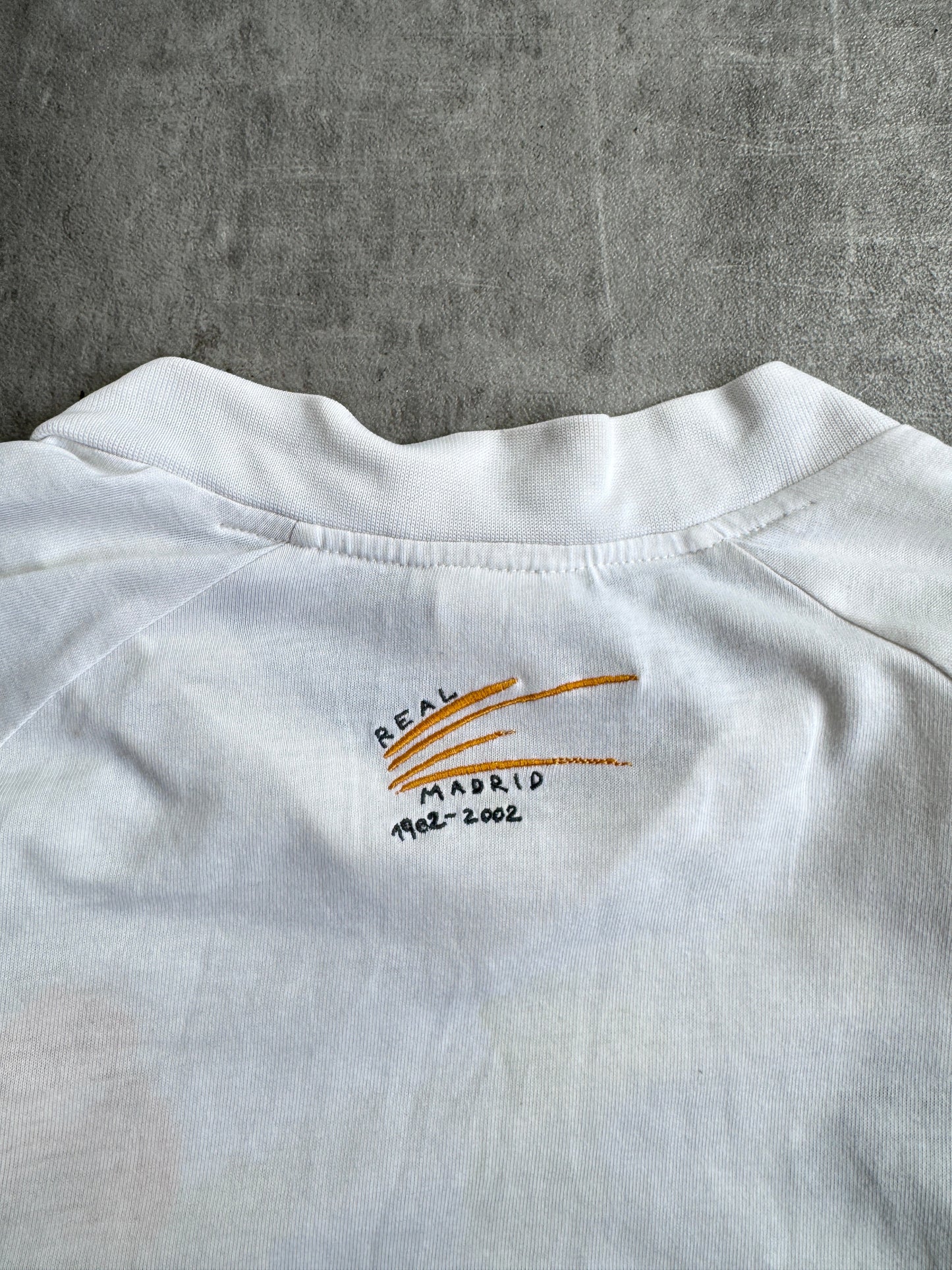 2001-02 Real Madrid Adidas Training Shirt