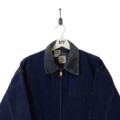 Carhartt Tab Detail Detroit Workwear Jacket Blue