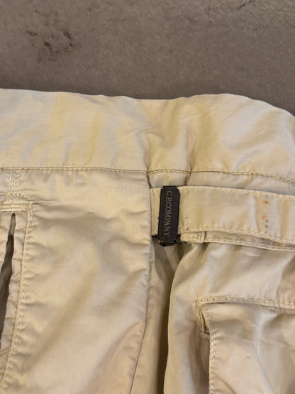 S/S 2010 C.P. Company Belted Detail Beige Shorts | W33, Beige