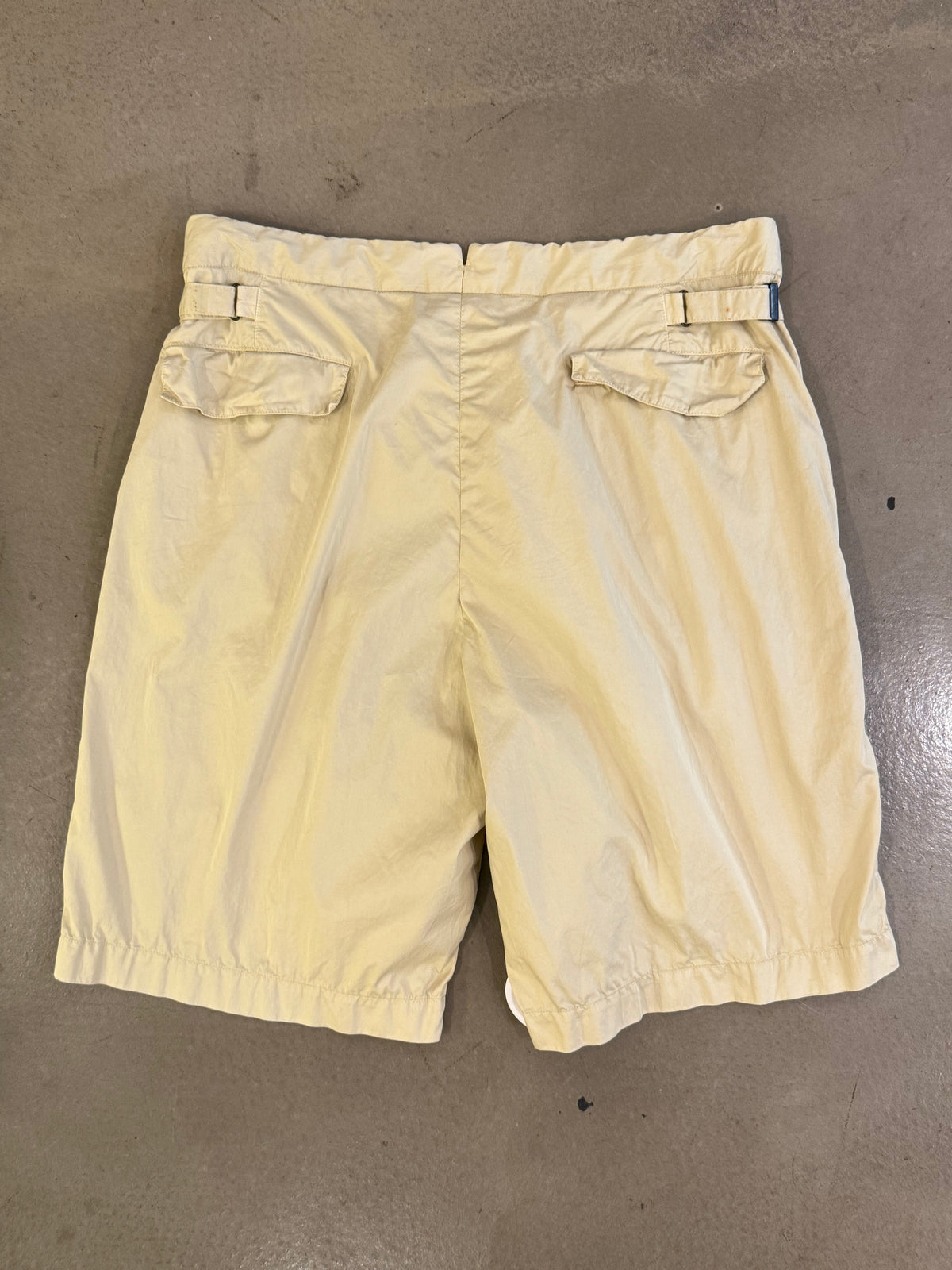 S/S 2010 C.P. Company Belted Detail Beige Shorts | W33, Beige