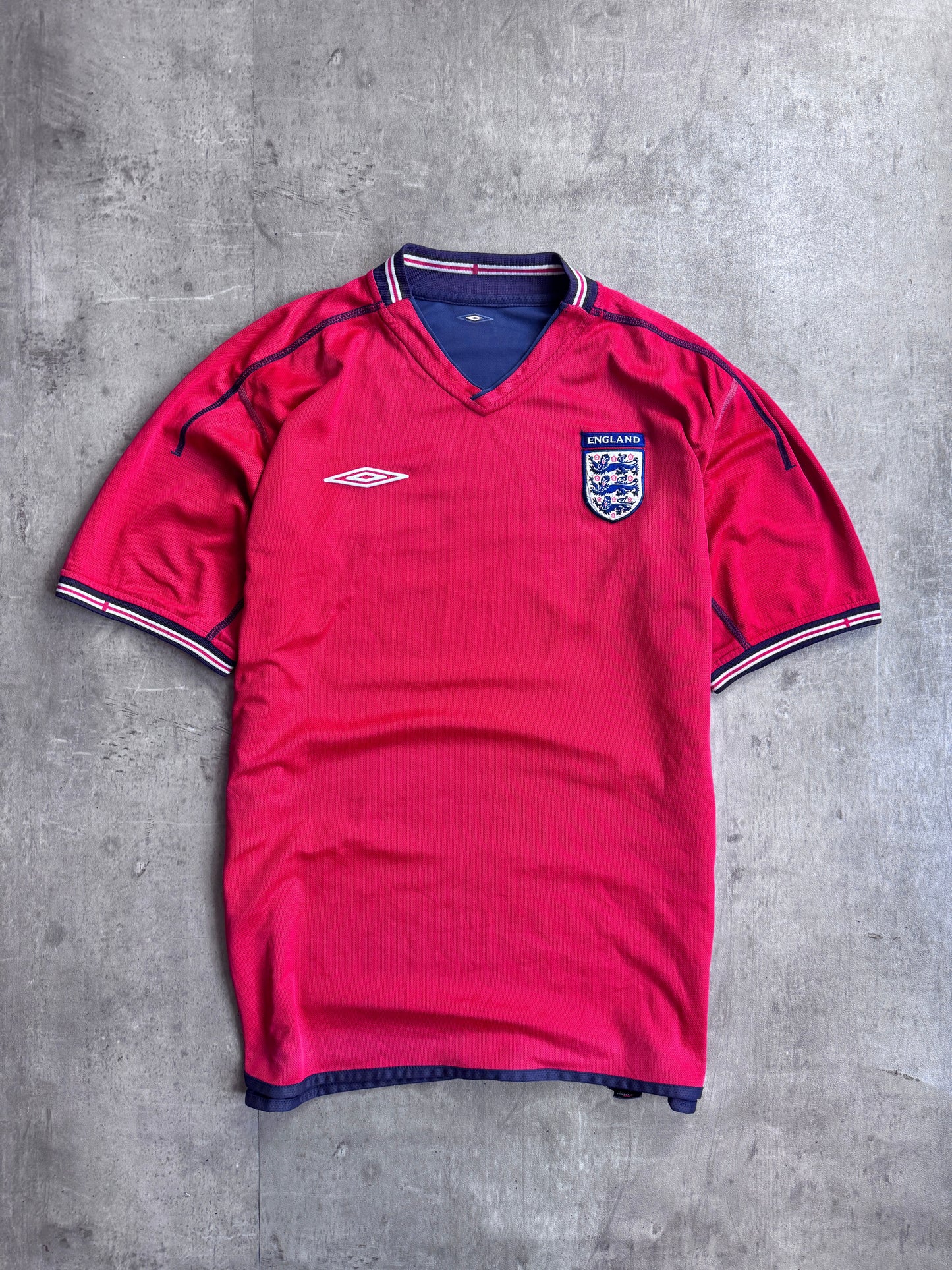 2002-04 England Away Reversible Football Shirt