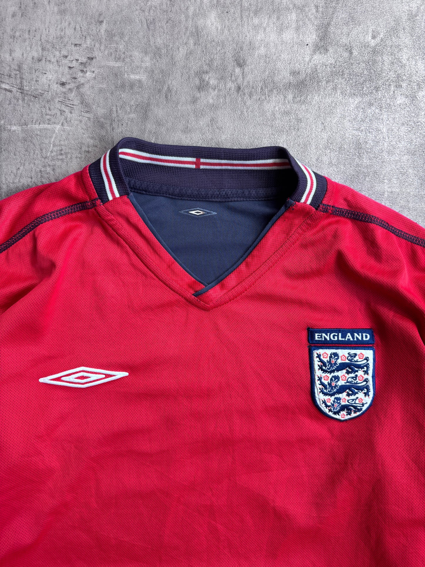 2002-04 England Away Reversible Football Shirt
