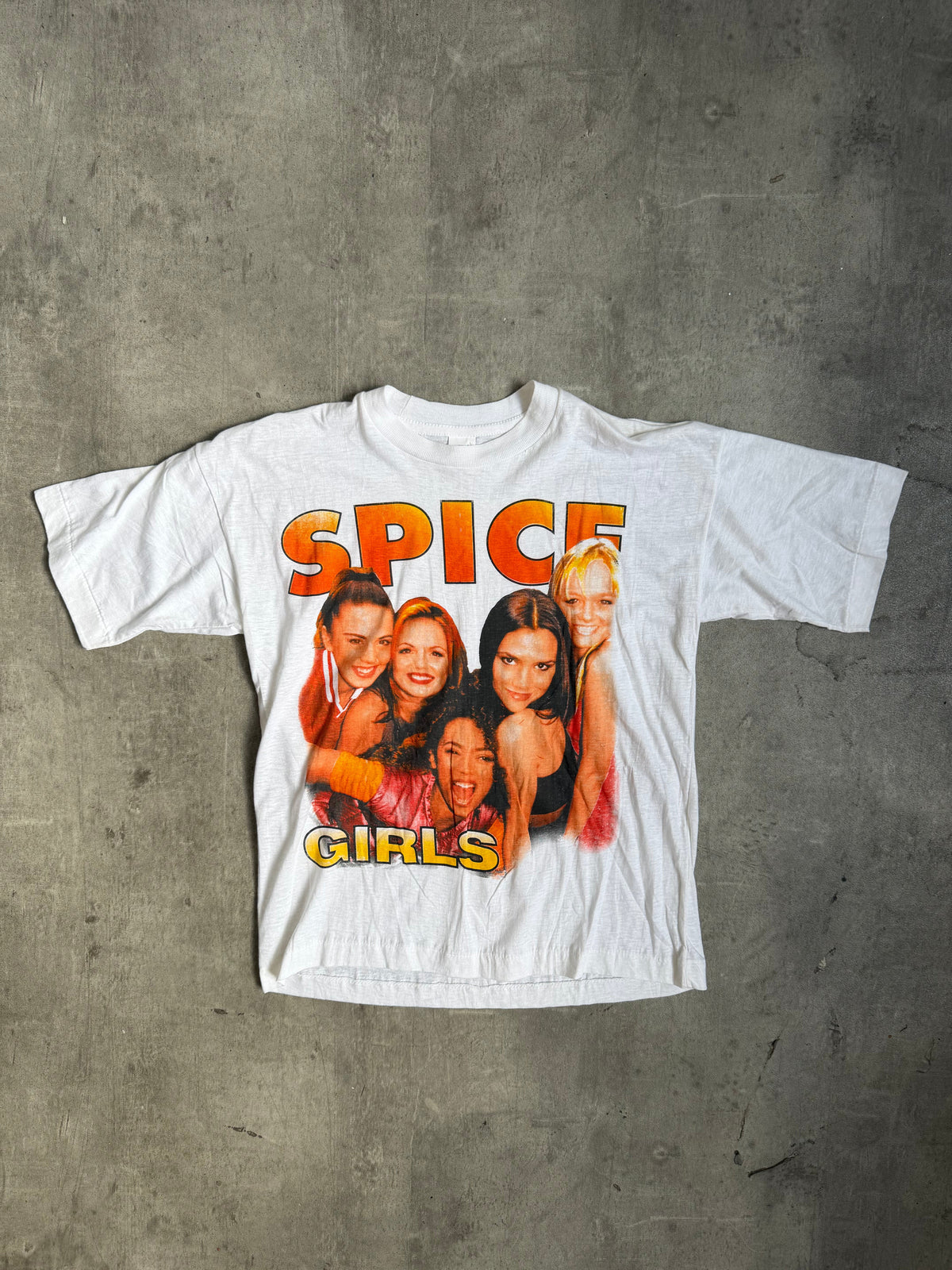Deadstock 90s Spice Girls Baby Tee | O/S, White