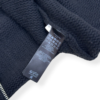 JW ANDERSON ‘ANCHOR JWA’ WOOL HOODIE BLACK XL | XL, Black