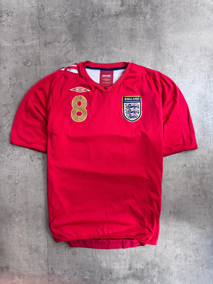 2006-08 England Away 'Lampard 8' Football Shirt