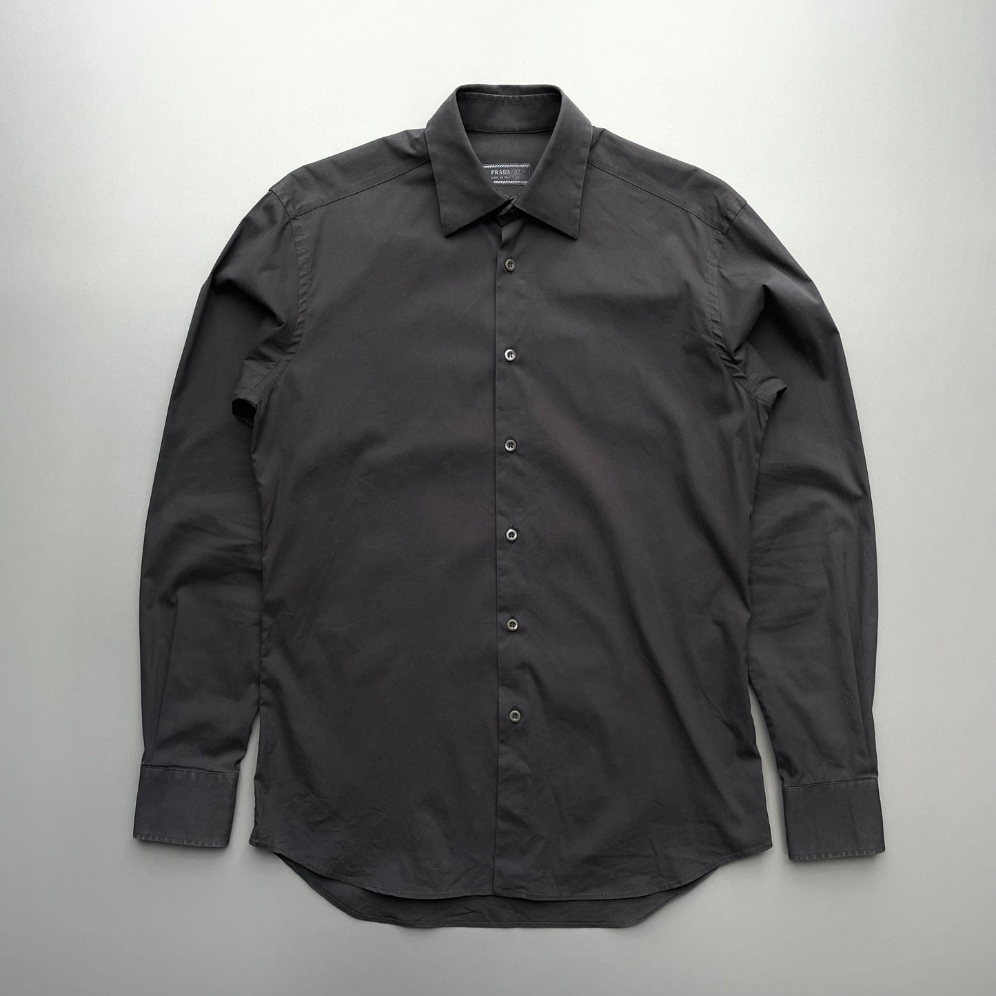 Prada Black 2008 Formal Shirt | Medium, Black