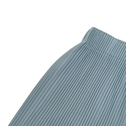 ISSEY MIYAKE HOMME PLISSÉ PLEATED TROUSERS LIGHT BLUE 3 / M | Medium, Blue