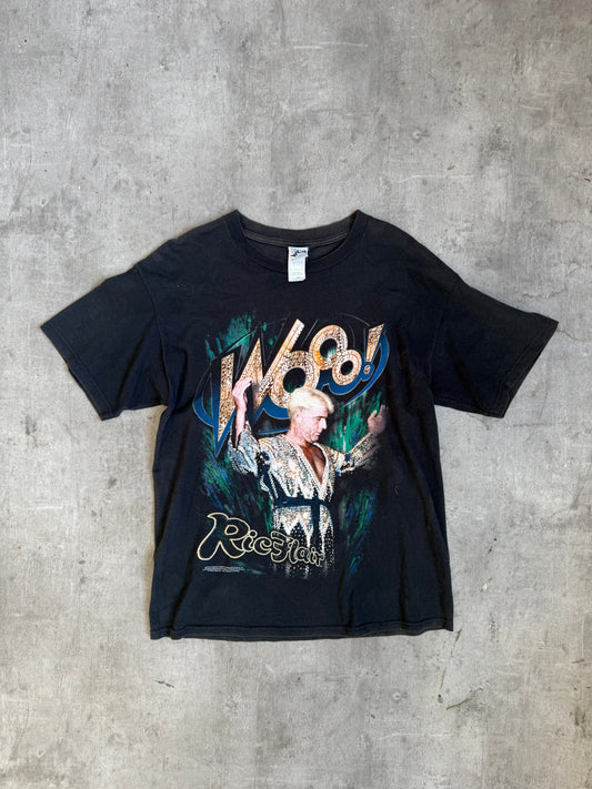 1999 WCW Rick Flair WOOOOO Tee | O/S, Black