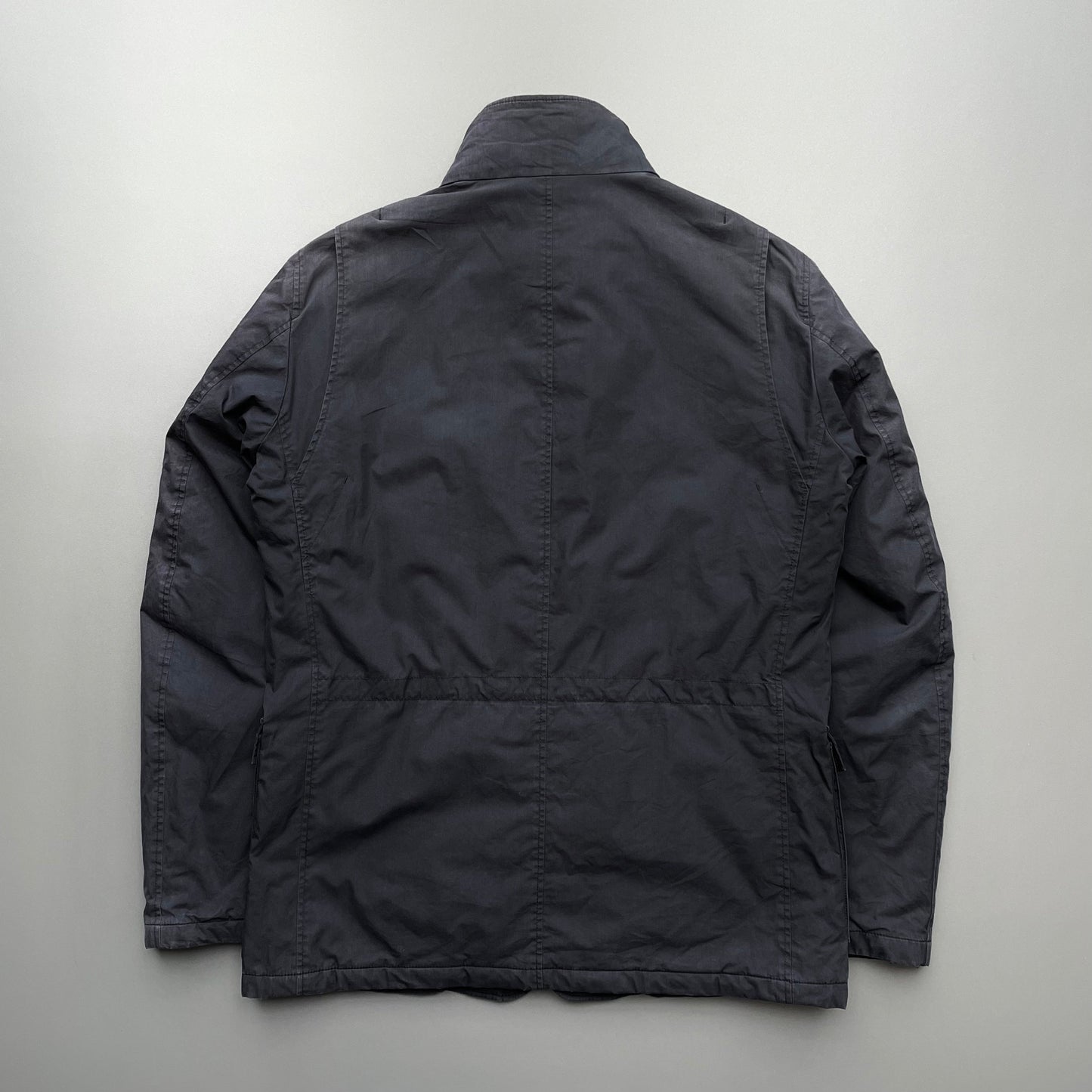 Prada Sport Black 2013 Padded Collar Liner Field Jacket | Medium, Black