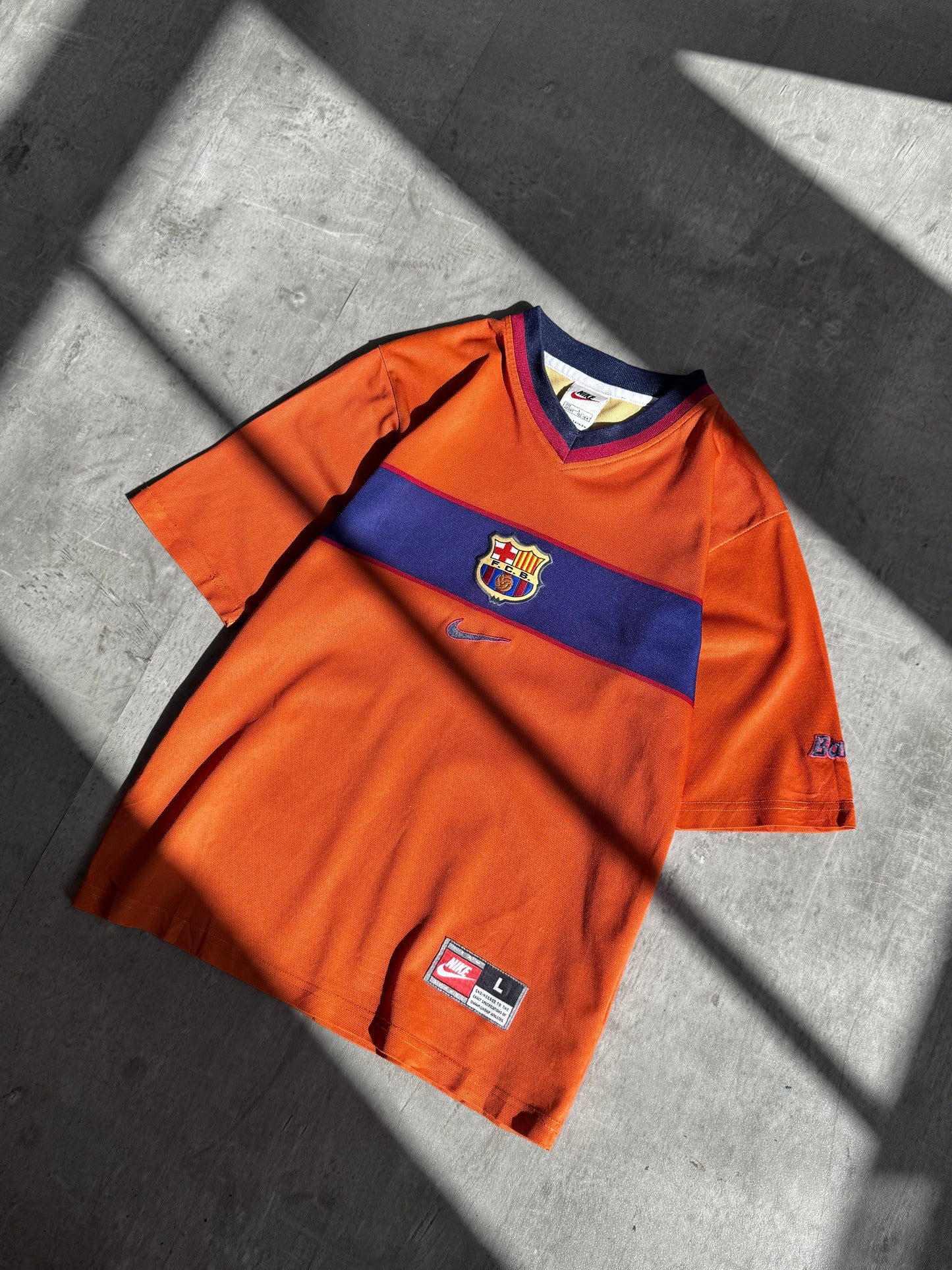 1998-00 Barcelona Away Nike Third Shirt