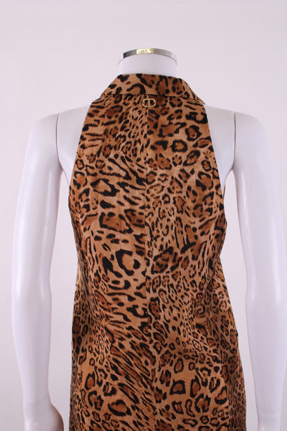 Twinset Waist Coat/ Trouser Co-Ord Leopard Print 10 | Default Title, Leopard Print