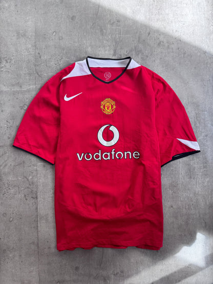 2004-05 Manchester United Home 'Rooney 8' Football Shirt
