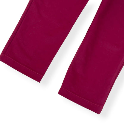 RICK OWENS DRKSHDW DRAWSTRING TROUSERS BURGUNDY M | W32, Burgundy