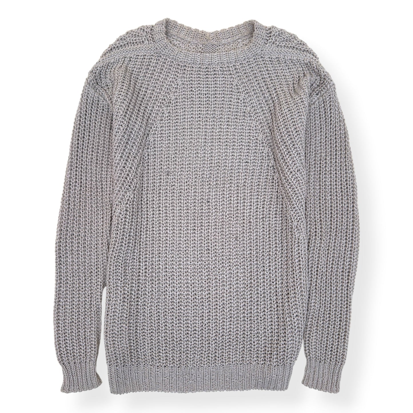 RICK OWENS WALRUS SS17 OPEN KNIT SWEATER BEIGE L | Large, Beige