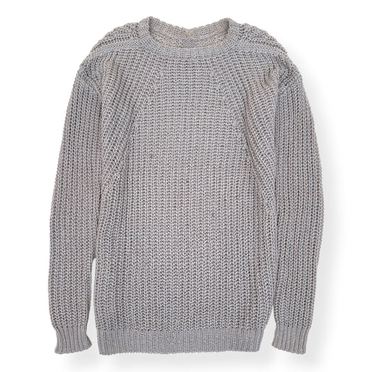 RICK OWENS WALRUS SS17 OPEN KNIT SWEATER BEIGE L | Large, Beige