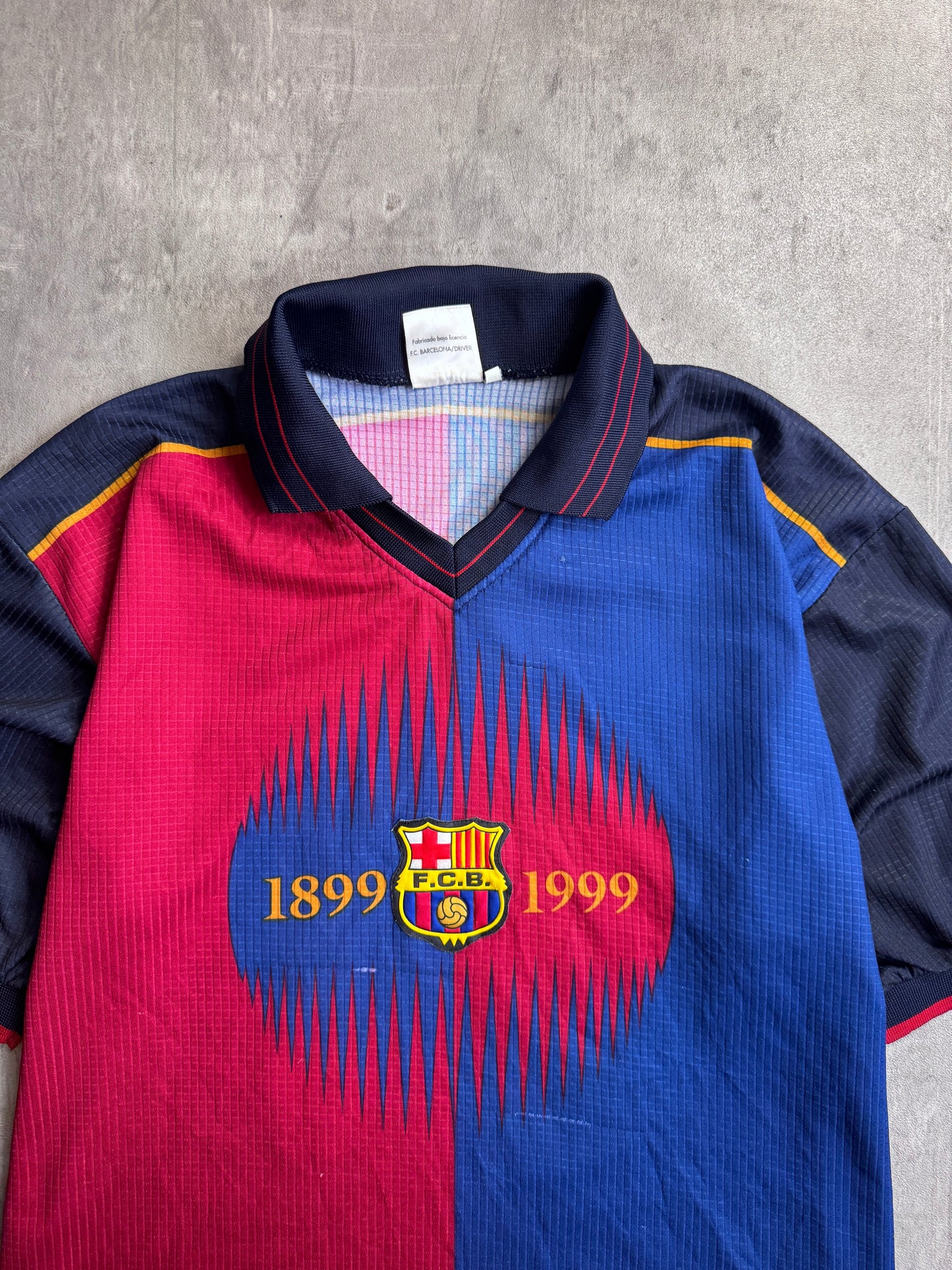 1999 Barcelona FC 'Rivaldo 11' Centenary Football Shirt