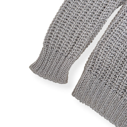 RICK OWENS WALRUS SS17 OPEN KNIT SWEATER BEIGE L | Large, Beige