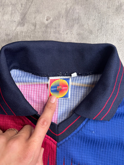 1999 Barcelona FC 'Rivaldo 11' Centenary Football Shirt