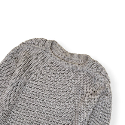 RICK OWENS WALRUS SS17 OPEN KNIT SWEATER BEIGE L | Large, Beige