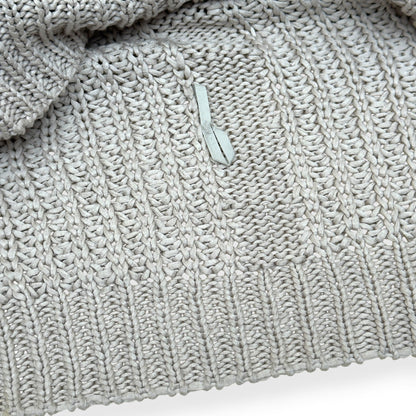 RICK OWENS WALRUS SS17 OPEN KNIT SWEATER BEIGE L | Large, Beige