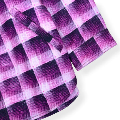 ACNE STUDIOS CHECK BUTTON UP JACKET PINK 52 / L | Large, Pink