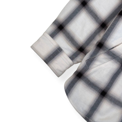 ACNE STUDIOS CHECK BUTTON UP JACKET CREAM 52 / L | Large, Cream