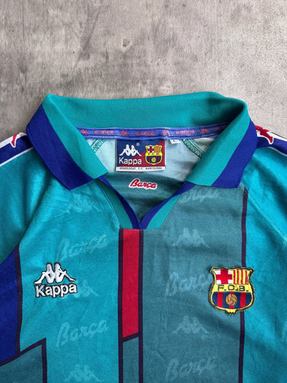 1995-97 Barcelona Away Kappa Football Shirt