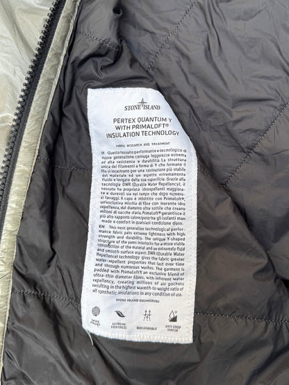 S/S 2018 Stone Island Pertex Quantum Y Primaloft Grey Jacket