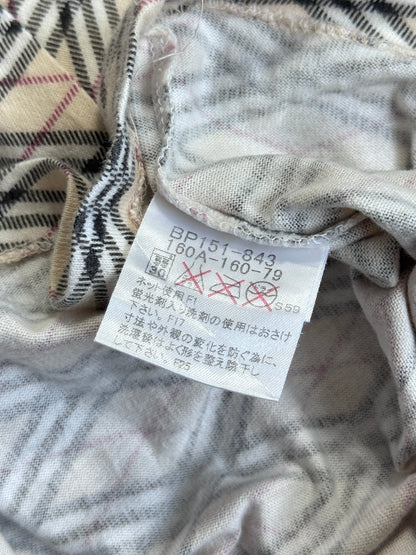 Burberry Bow Nova Check Baby Tee