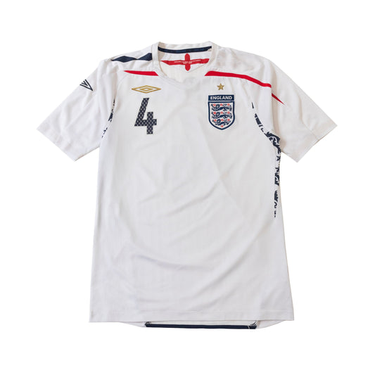 2007/09 England x Umbro 'Gerrard 4' Home Football Shirt