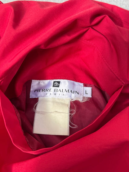 Pierre Balmain Reversible Multicolour Plaid Harrington Jacket