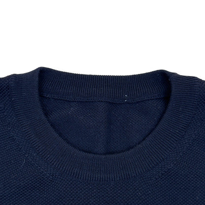 THOM SWEENEY SUPERFINE MERINO WOOL SHORT SLEEVE KNIT T-SHIRT BLACK L | Large, Black