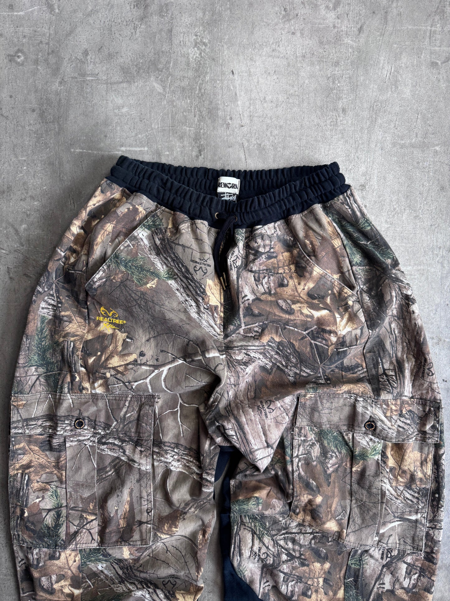VT Rework: Stussy x RealTree Graphic Forest Print Joggers