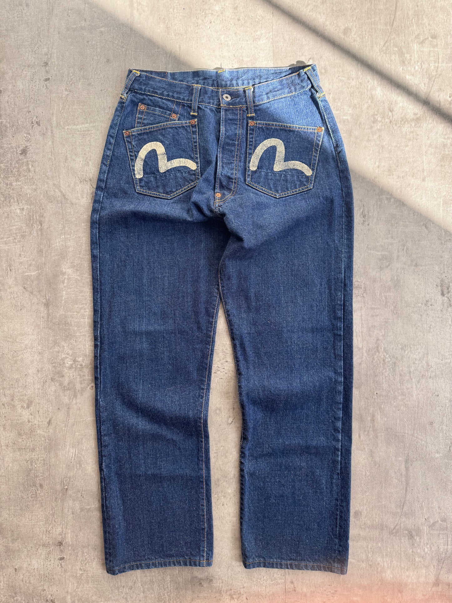 Evisu Lot. 0001 Front Pocket Denim Jeans