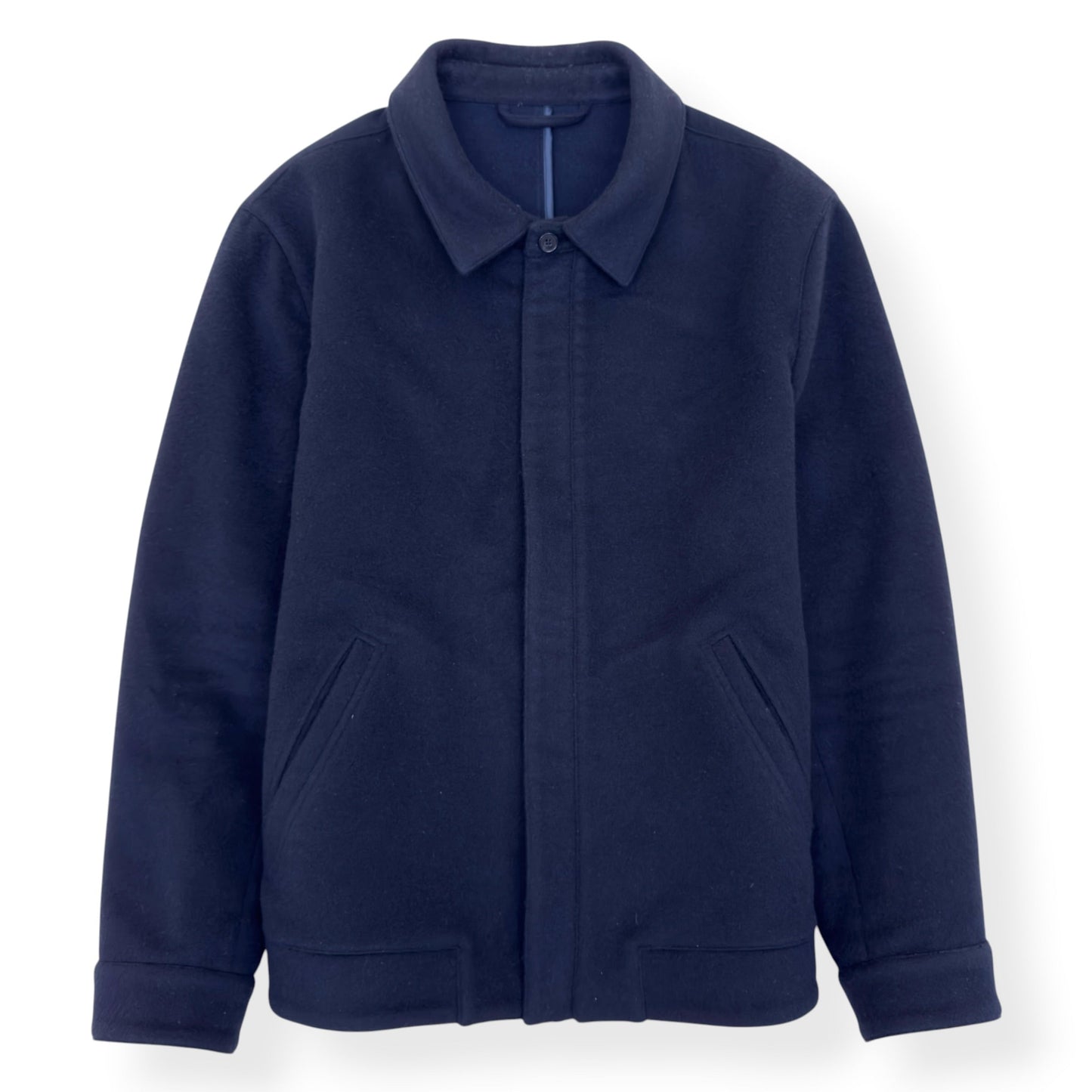 THOM SWEENEY WOOL / CASHMERE JACKET NAVY 50 / M | Medium, Navy