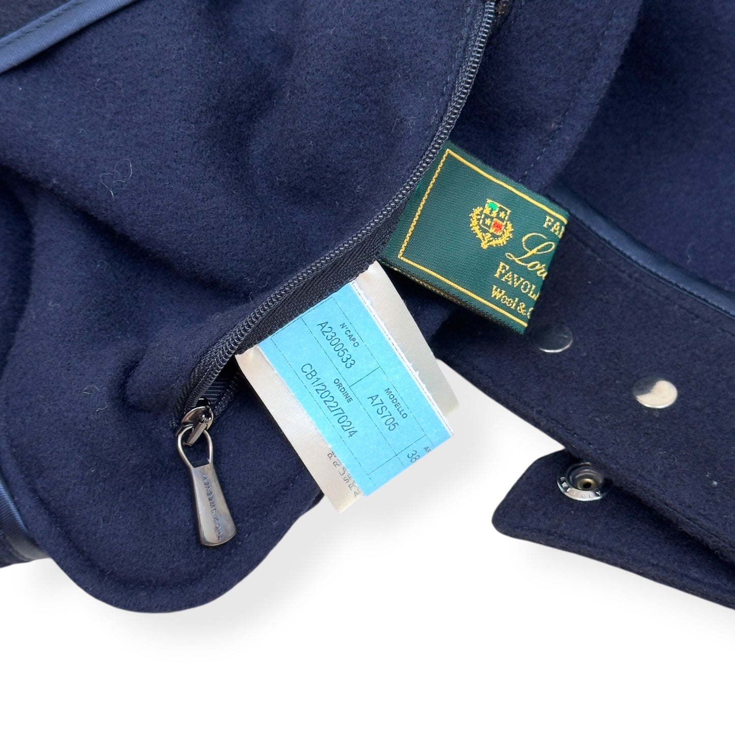 THOM SWEENEY WOOL / CASHMERE JACKET NAVY 50 / M | Medium, Navy