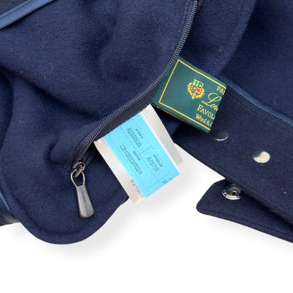 THOM SWEENEY WOOL / CASHMERE JACKET NAVY 50 / M | Medium, Navy