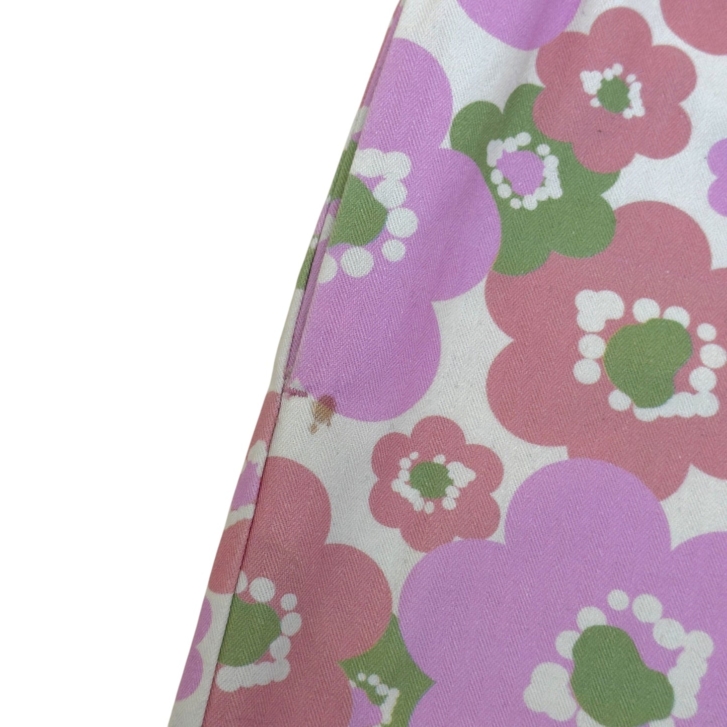 ACNE STUDIOS FLORAL PRINT WIDE LEG TROUSERS PINK M | Medium, Pink